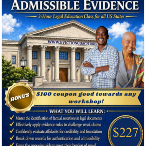 Factual Assertions & Admissible Evidence